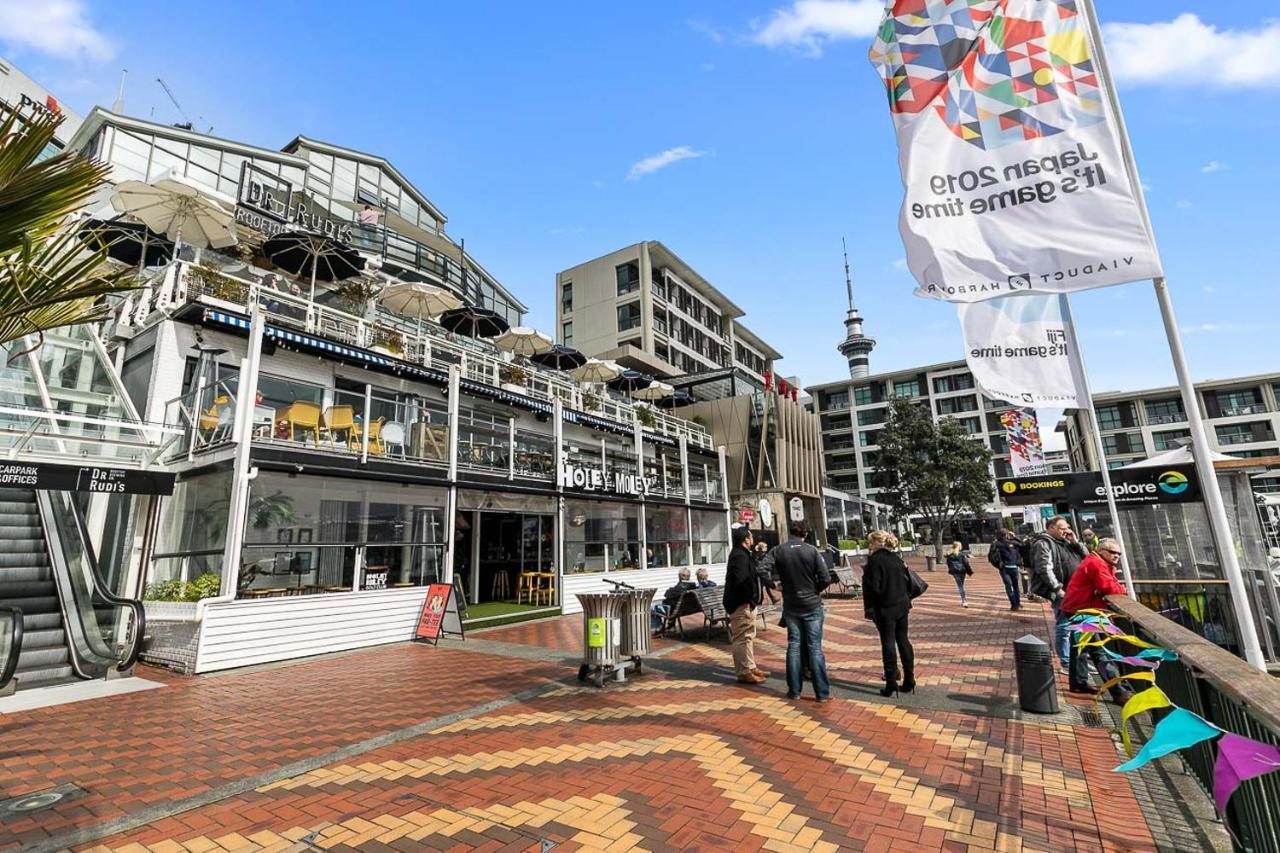 Dazzling Sea Views - Heart Of The Viaduct Daire Auckland Dış mekan fotoğraf